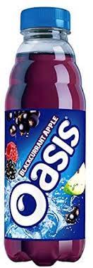 Oasis Apple and Blackcurrant - 12 x 500ml
